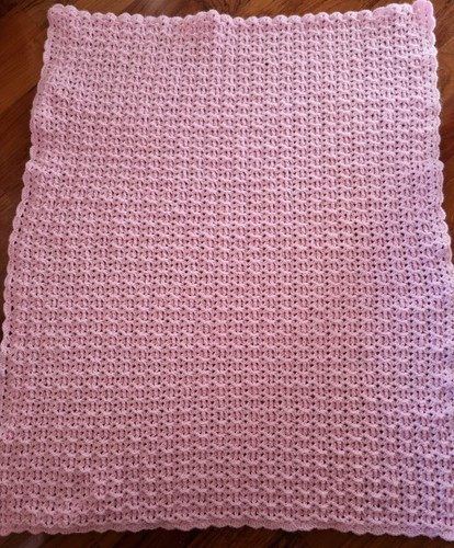 Copertina rosa misto lana - copertina,